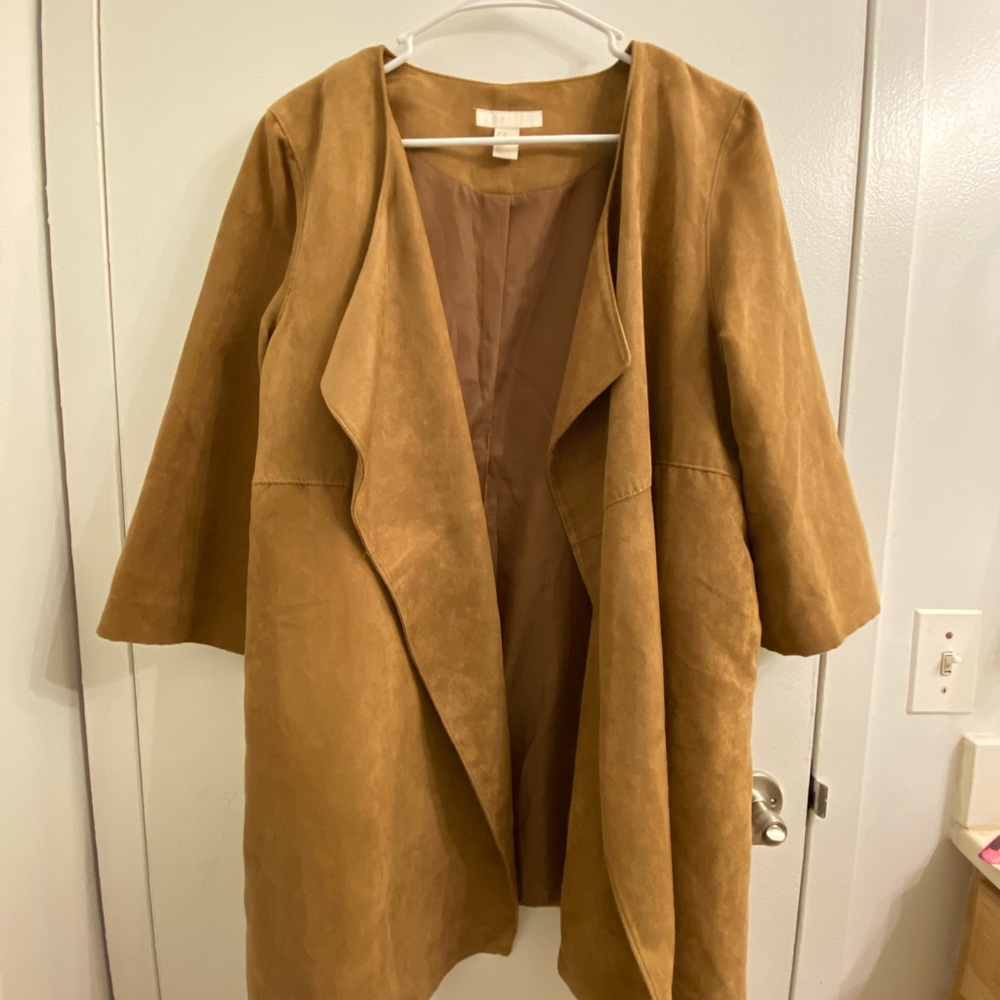 HM Beige Knee-length Coat